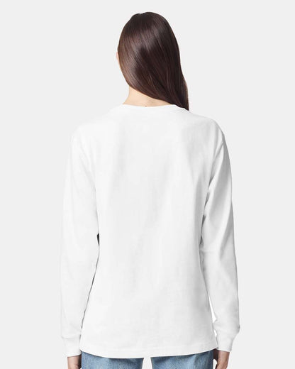 Unisex Super Heavyweight Long Sleeve Pocket Tee
