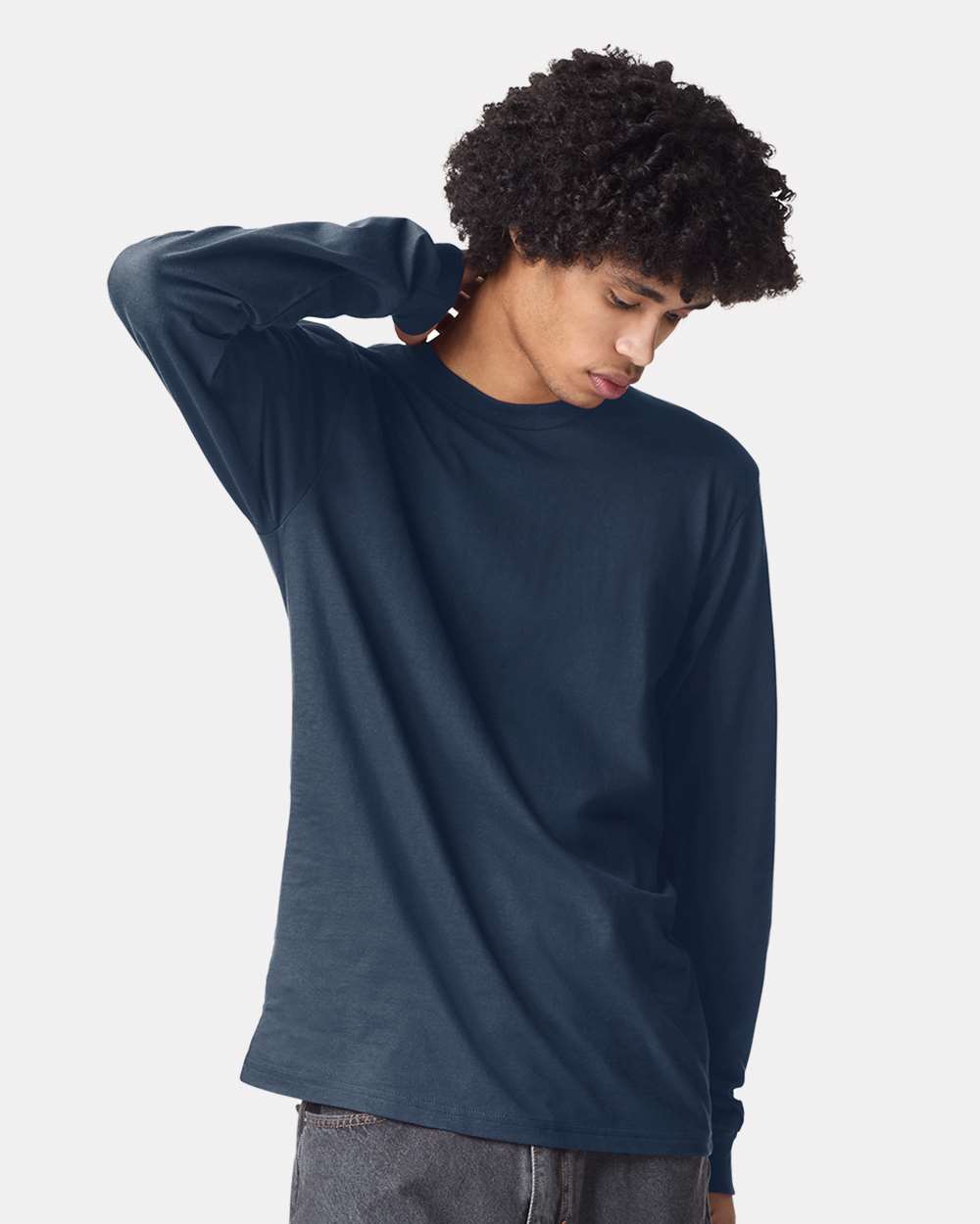 Unisex Fine Jersey Long Sleeve Tee