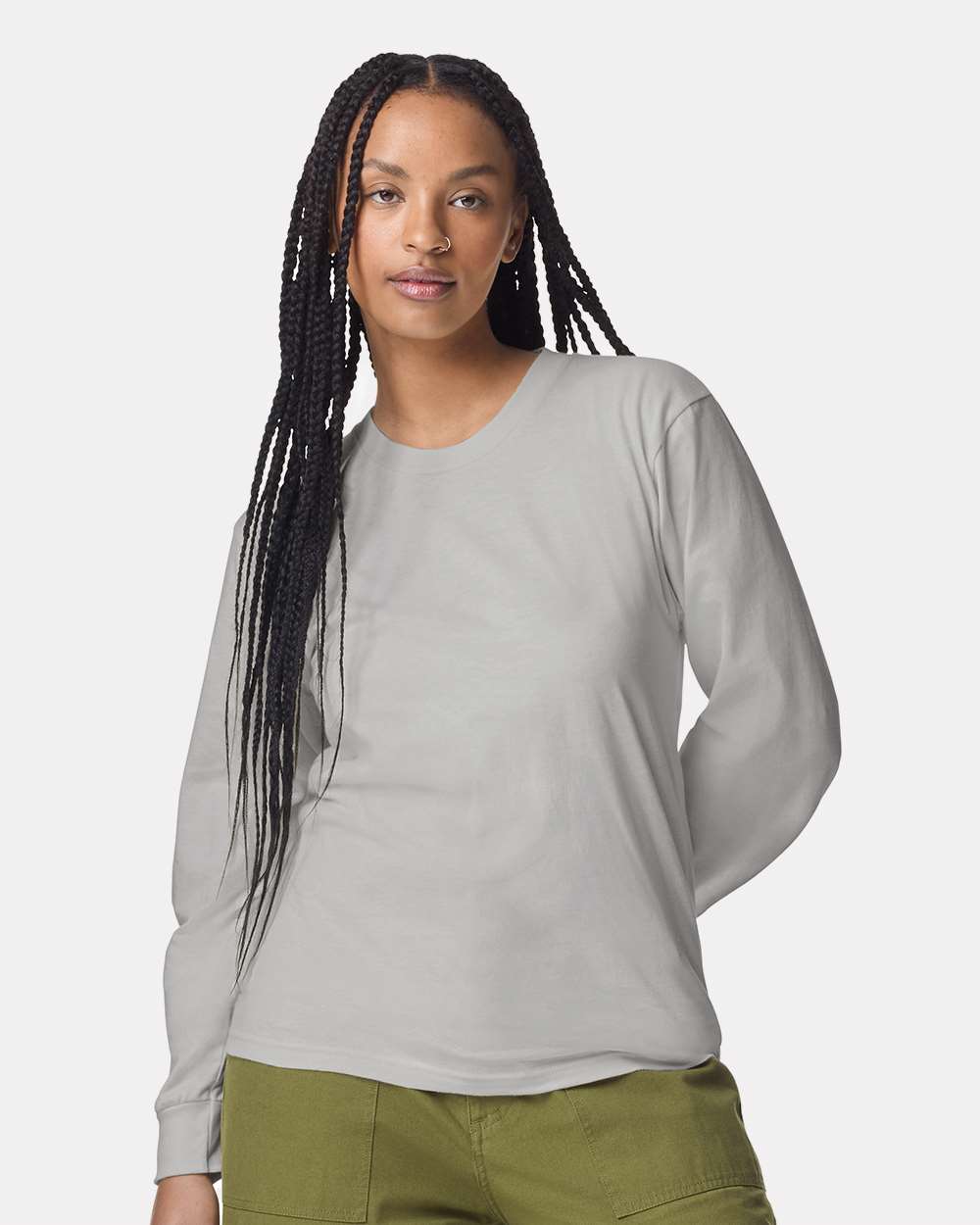 Unisex Fine Jersey Long Sleeve Tee