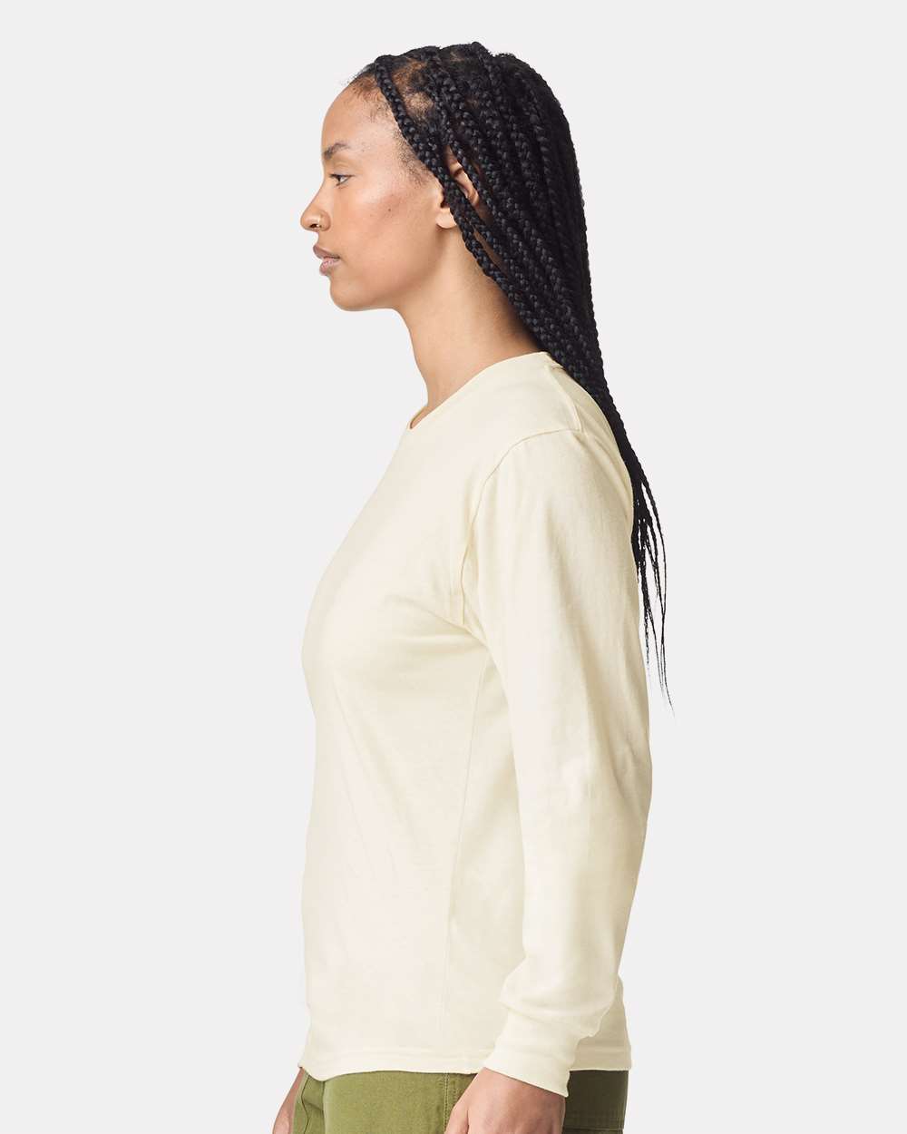 Unisex Fine Jersey Long Sleeve Tee