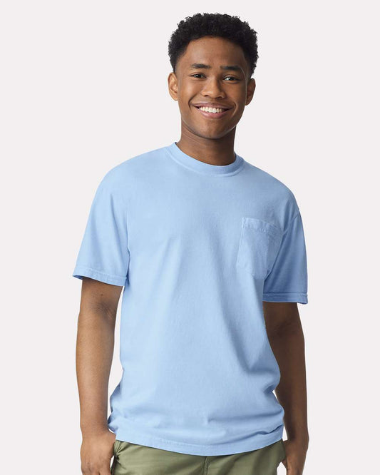 Unisex Garment-Dyed Heavyweight Pocket T-Shirt