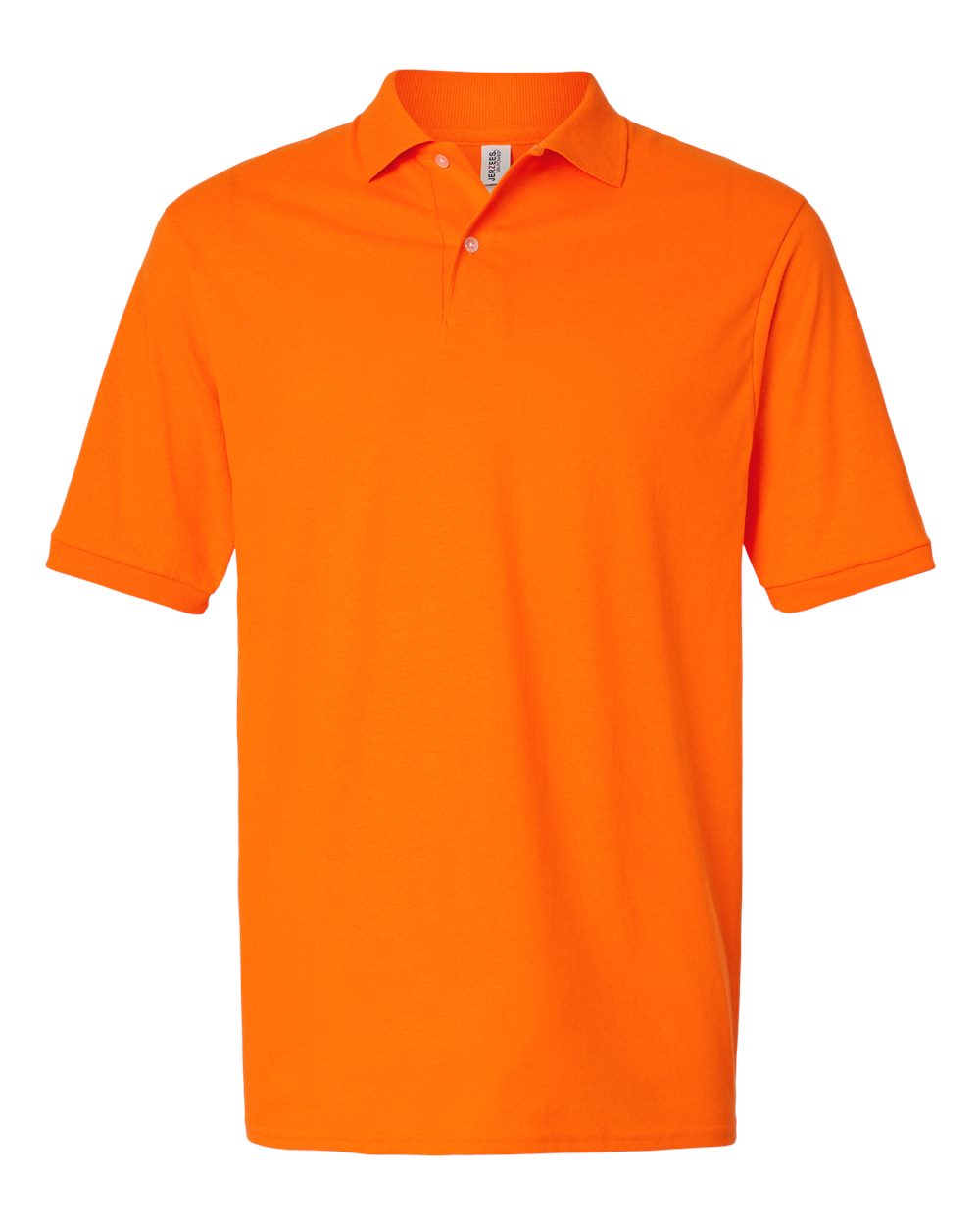 Jerzees Men's P-Short Sleeve Polo Shirts, Dri-Power, Sizes S-5X - Safety Orange, XX-Large