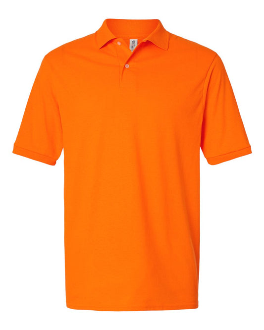 Jerzees Men's P-Short Sleeve Polo Shirts, Dri-Power, Sizes S-5X - Safety Orange, XX-Large