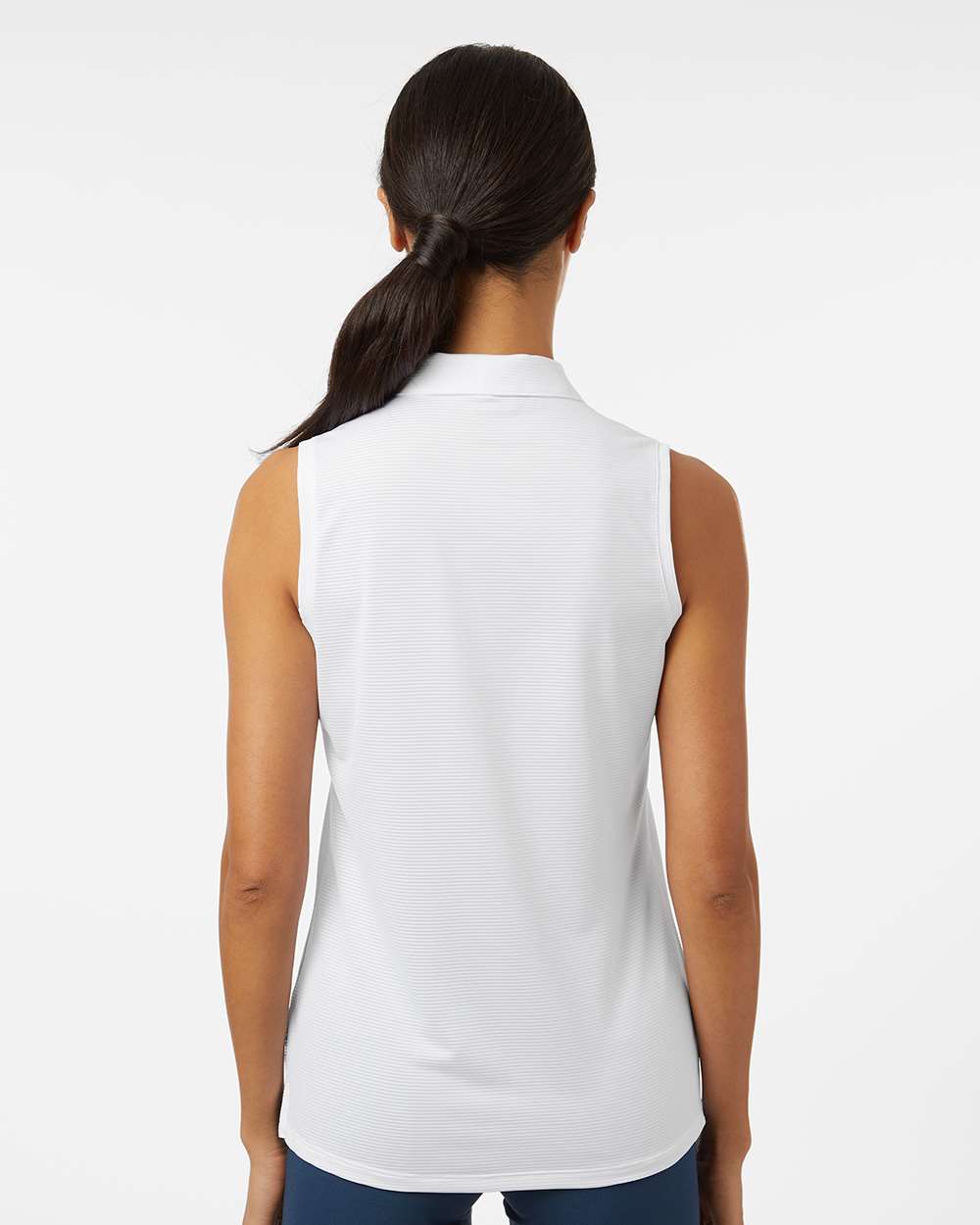 Women's Ottoman Sleeveless Polo