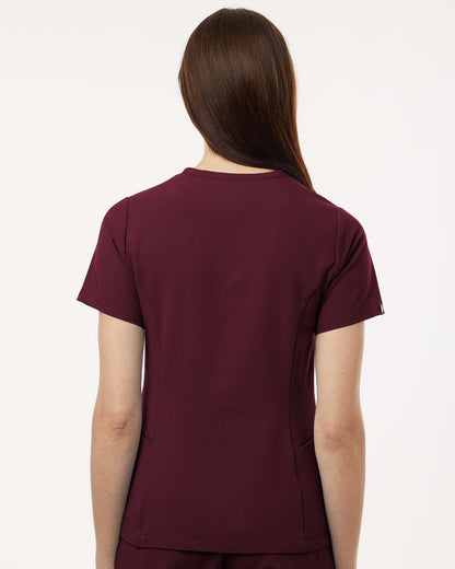 Women's Calix Fit & Flare Scrub V-Neck Top