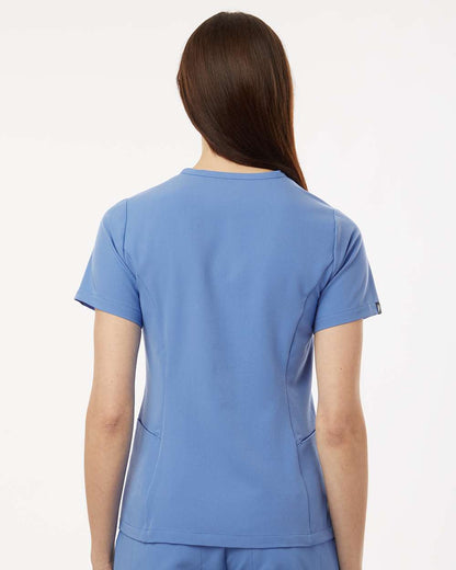Women's Calix Fit & Flare Scrub V-Neck Top