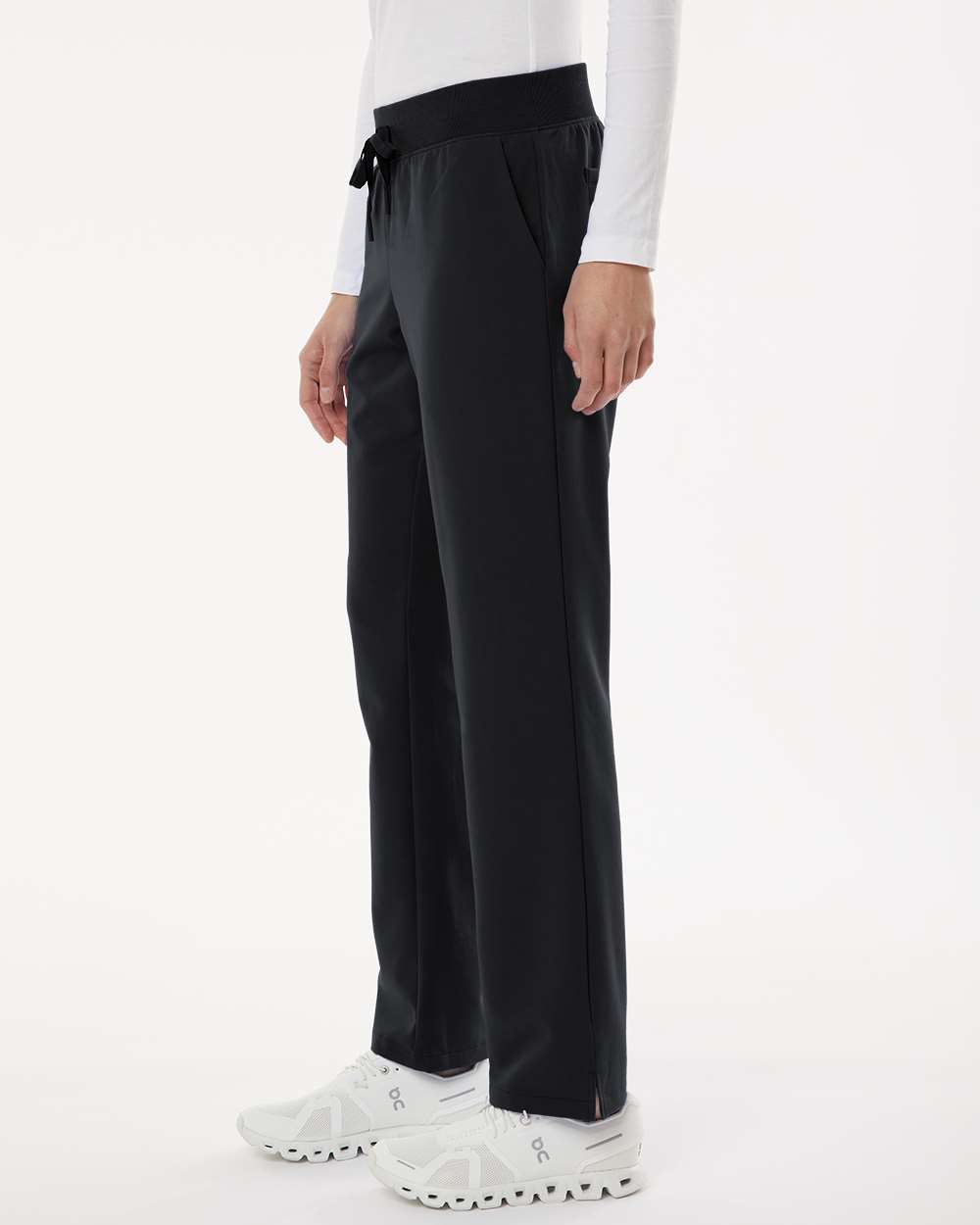 Women's Petite Sizes Xenos Essential Knit-Waist Scrub Pants