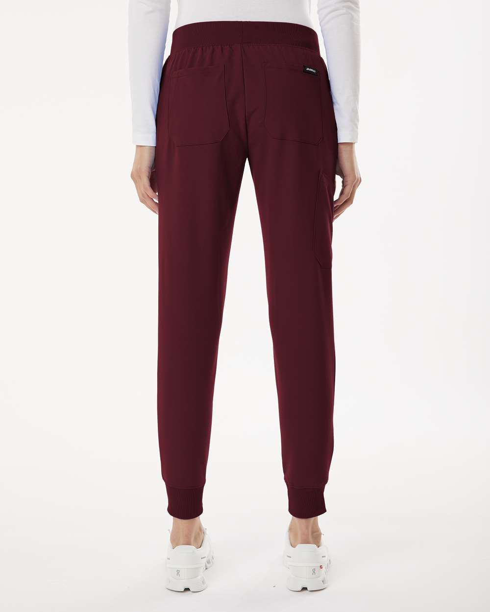 Women's Petite Sizes Silex Knit-Waist Scrub Joggers