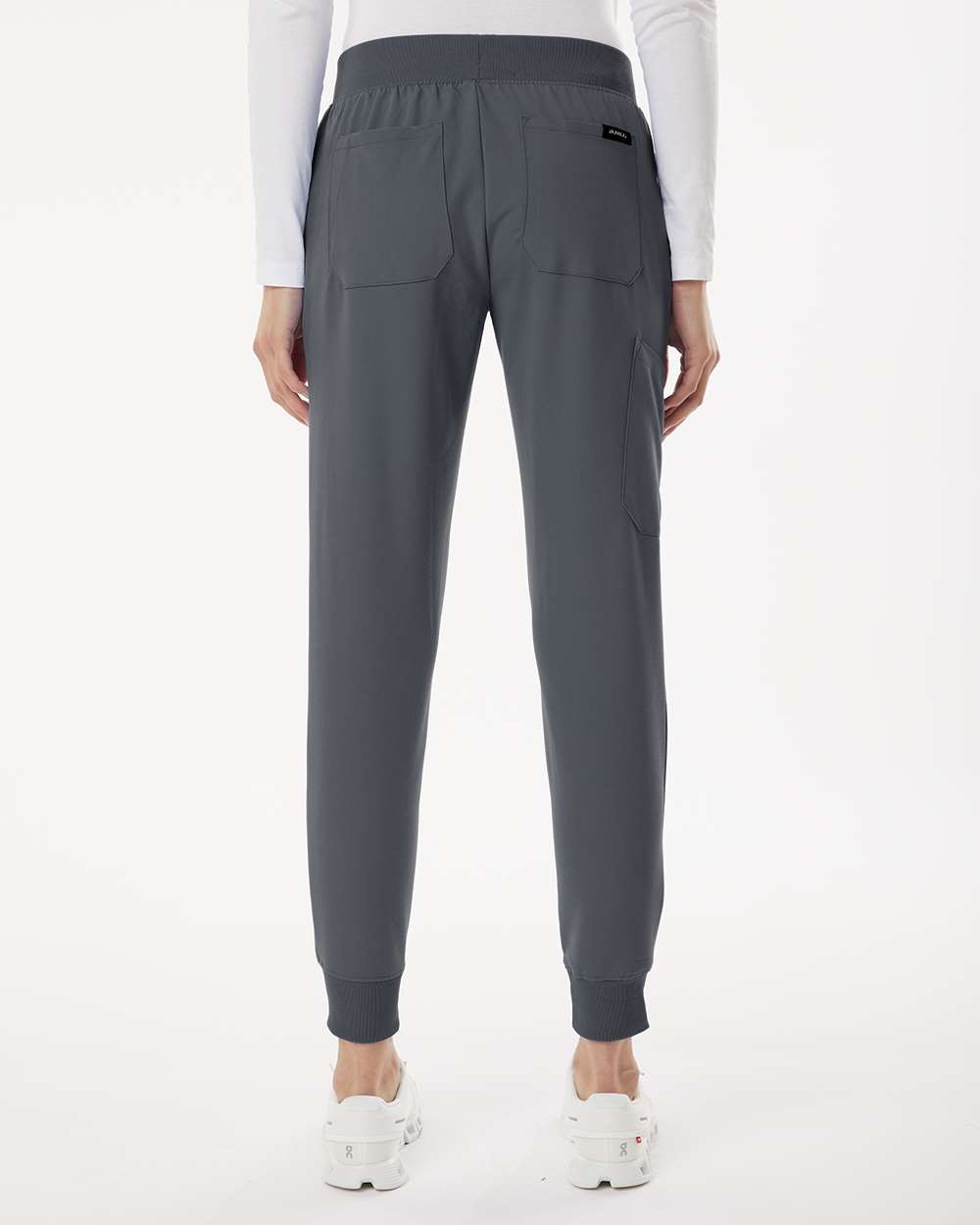Women's Petite Sizes Silex Knit-Waist Scrub Joggers