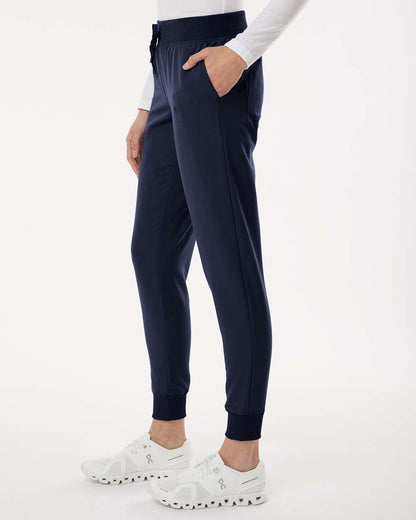 Women's Petite Sizes Silex Knit-Waist Scrub Joggers