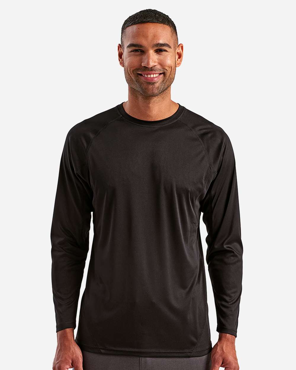 Unisex Panelled Long Sleeve Tech T-Shirt
