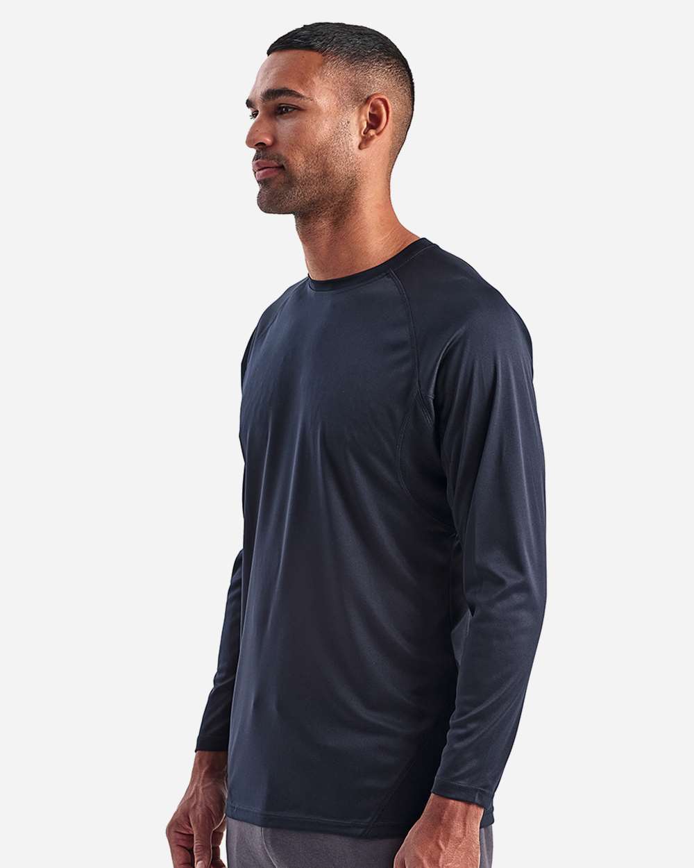 Unisex Panelled Long Sleeve Tech T-Shirt