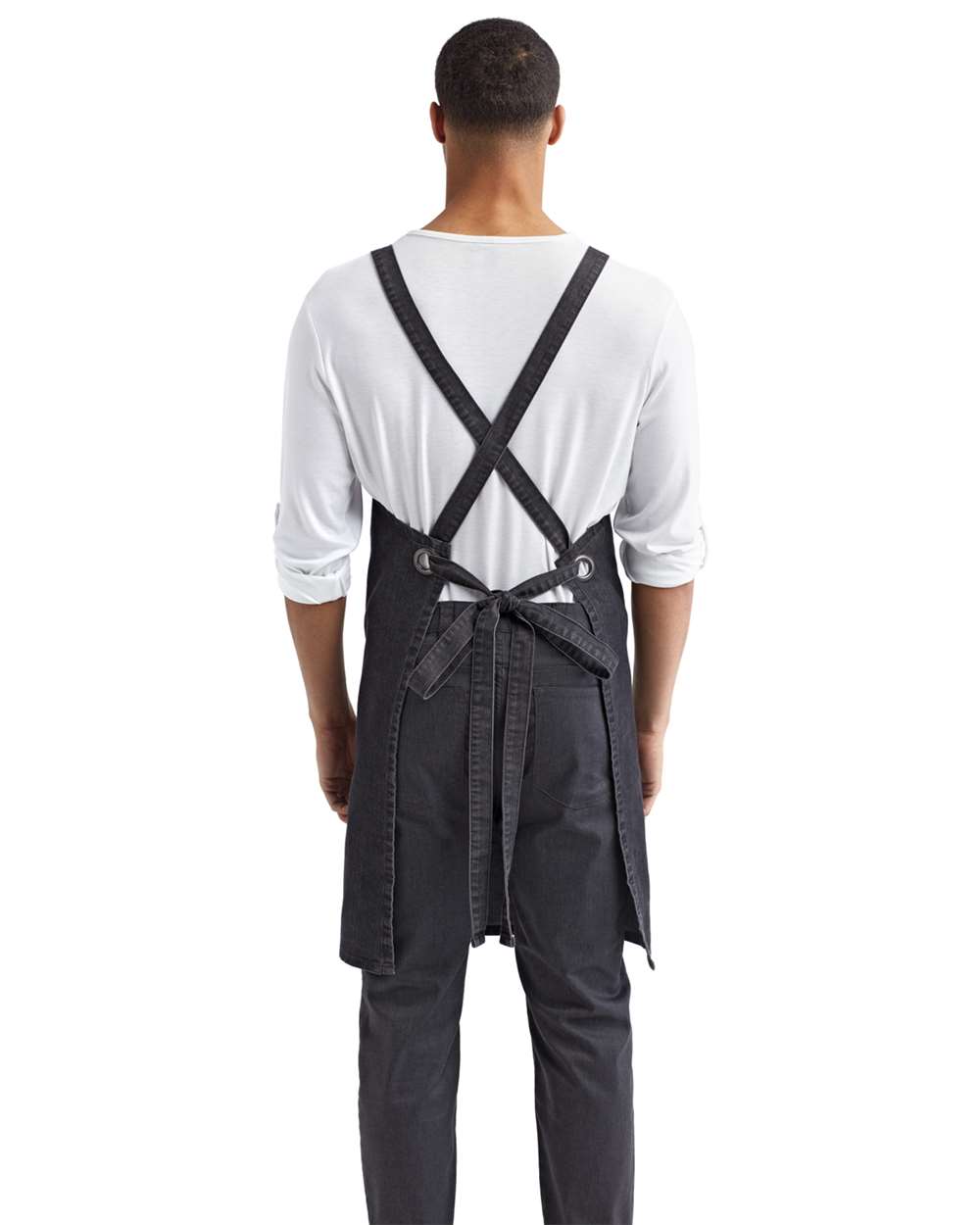 Cross Back Barista Bib Apron