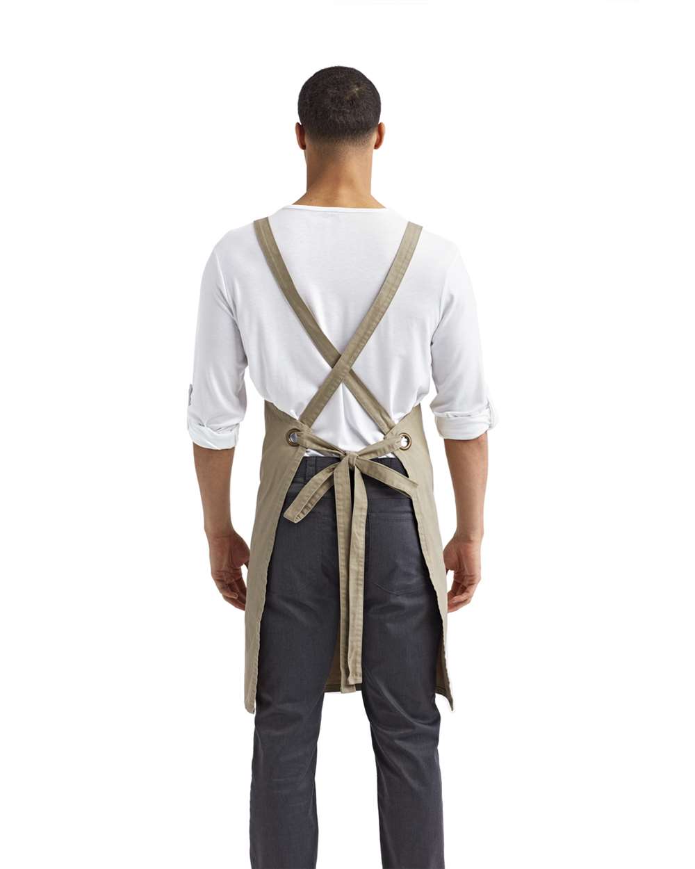 Cross Back Barista Bib Apron