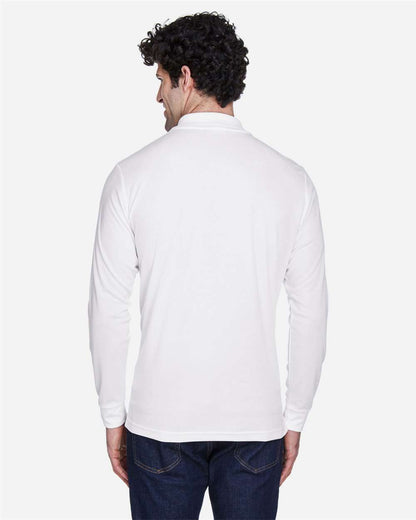 Men's Pinnacle Performance Long Sleeve PiquÃ© Polo