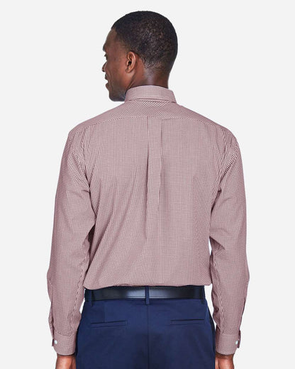 Men's Crown CollectionÂ® Gingham Check Woven Dress Shirt