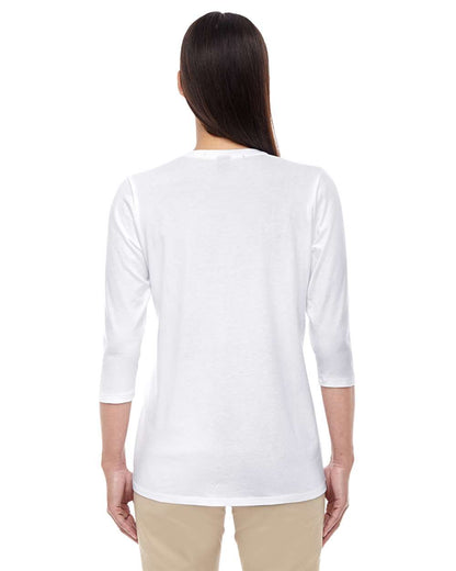 Women's Perfect FitÃ‚â„¢ Bracelet-Length V-Neck Top