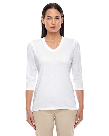 Women's Perfect FitÃ‚â„¢ Bracelet-Length V-Neck Top