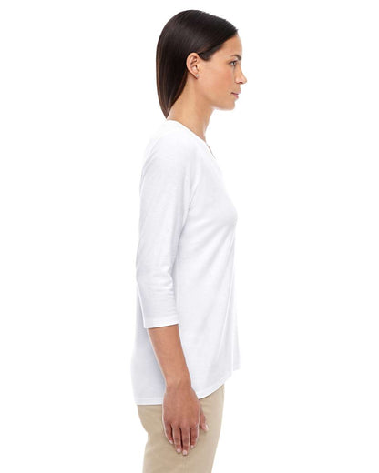 Women's Perfect FitÃ‚â„¢ Bracelet-Length V-Neck Top