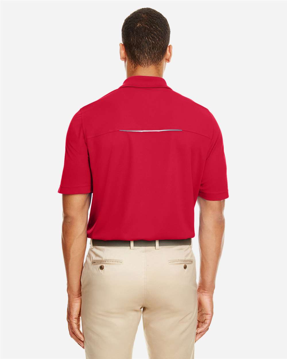 Men's Radiant Performance PiquÃ© Polo withÂ Reflective Piping