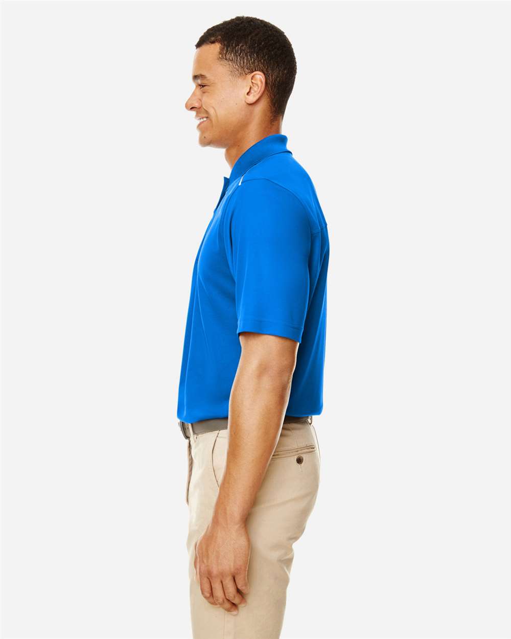 Men's Radiant Performance PiquÃ© Polo withÂ Reflective Piping