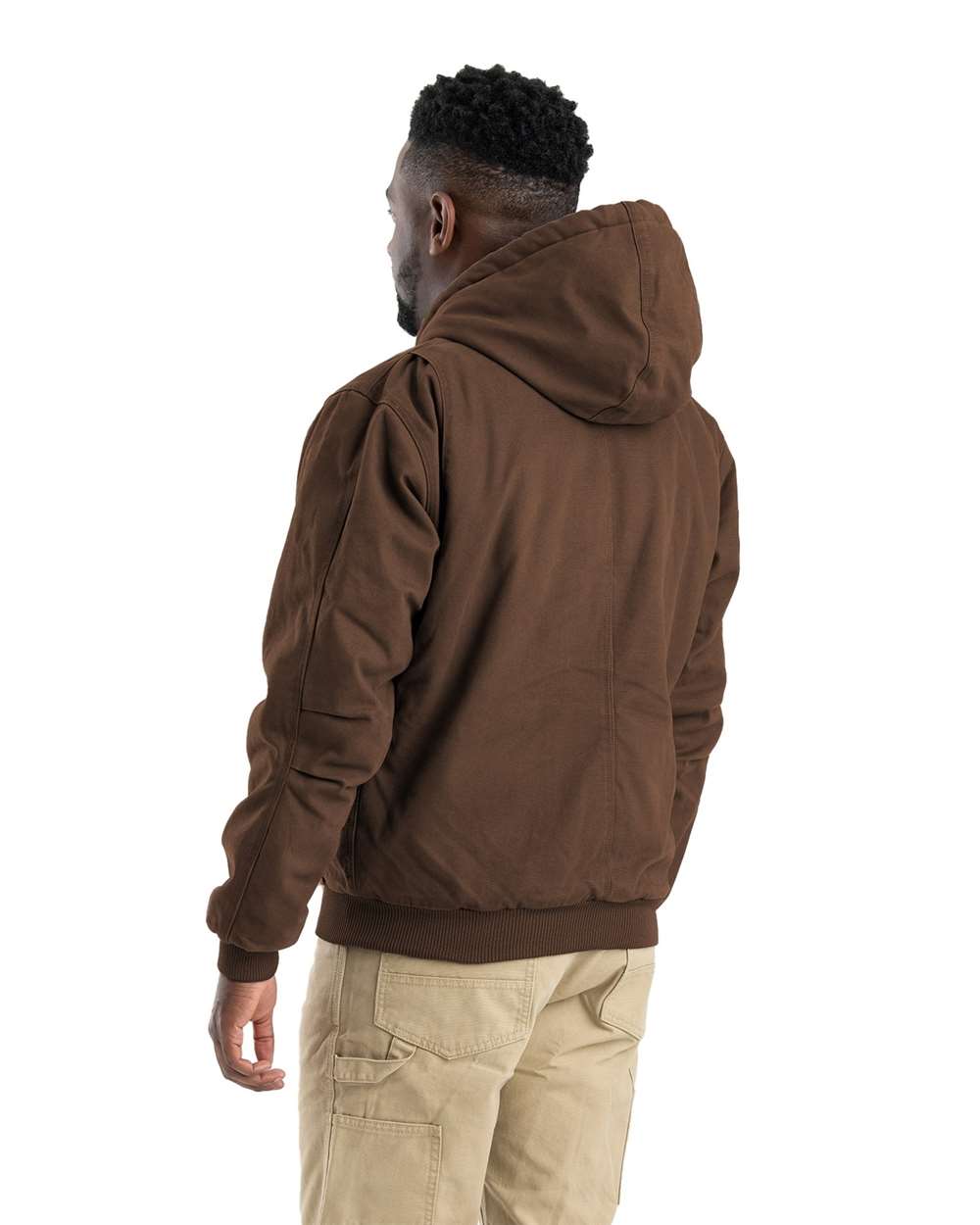 Men's Heartland Washed Cotton Duck Hooded Jacket
