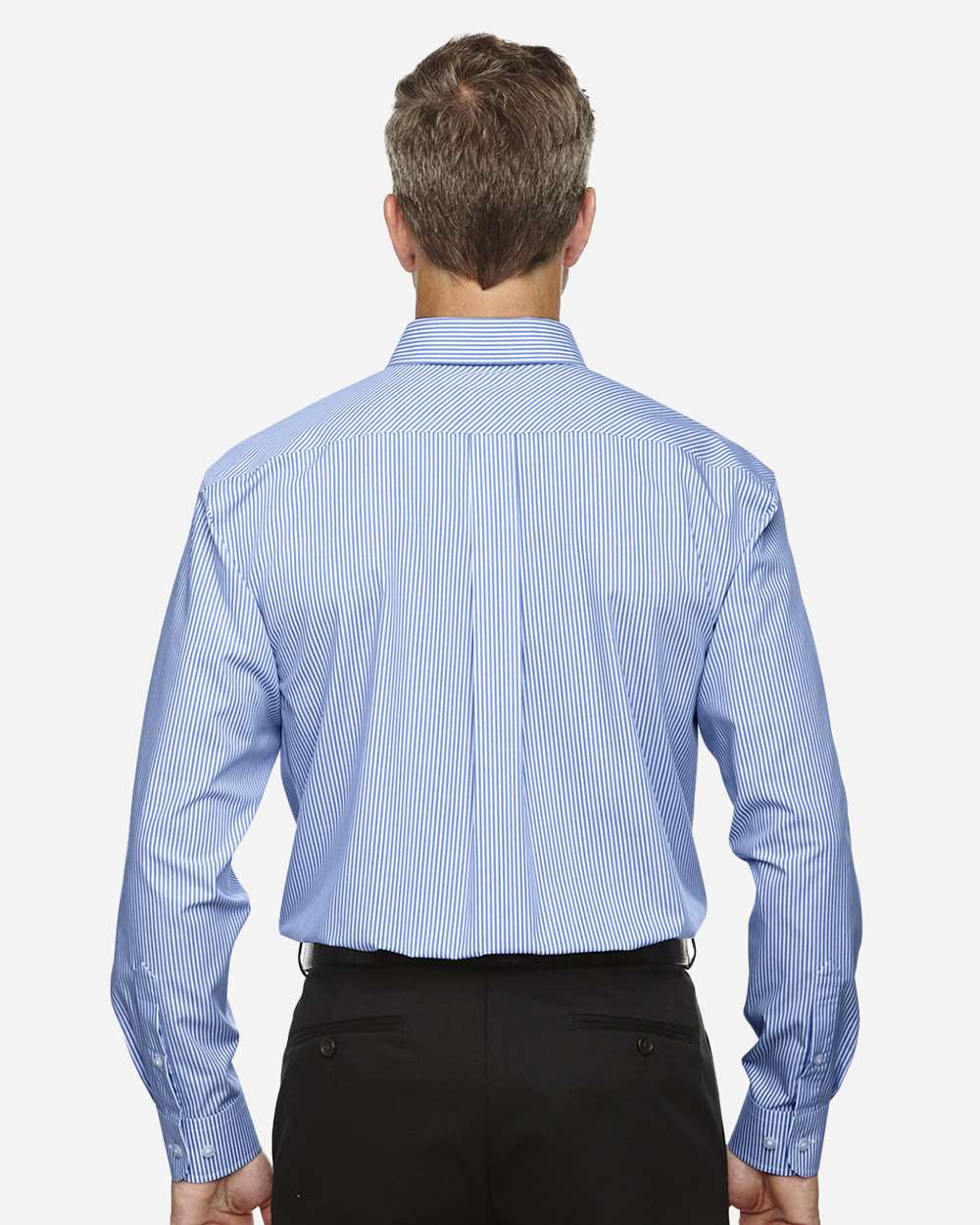 Men's Crown CollectionÂ® Banker Stripe Woven Dress Shirt