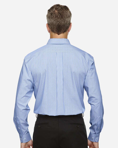 Men's Crown CollectionÂ® Banker Stripe Woven Dress Shirt