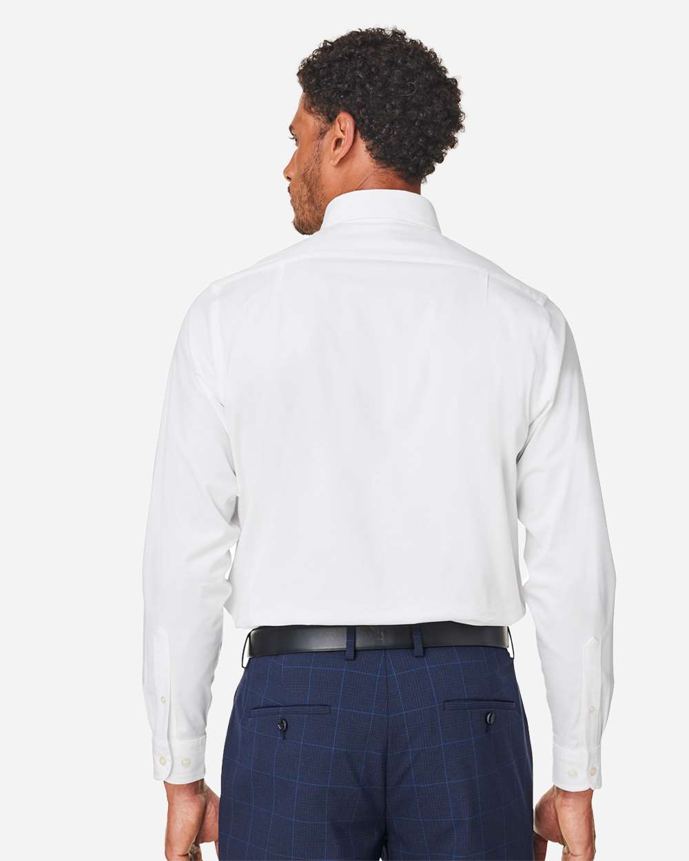Men's CrownLux PerformanceÂ® Spencer Poplin Dress Shirt