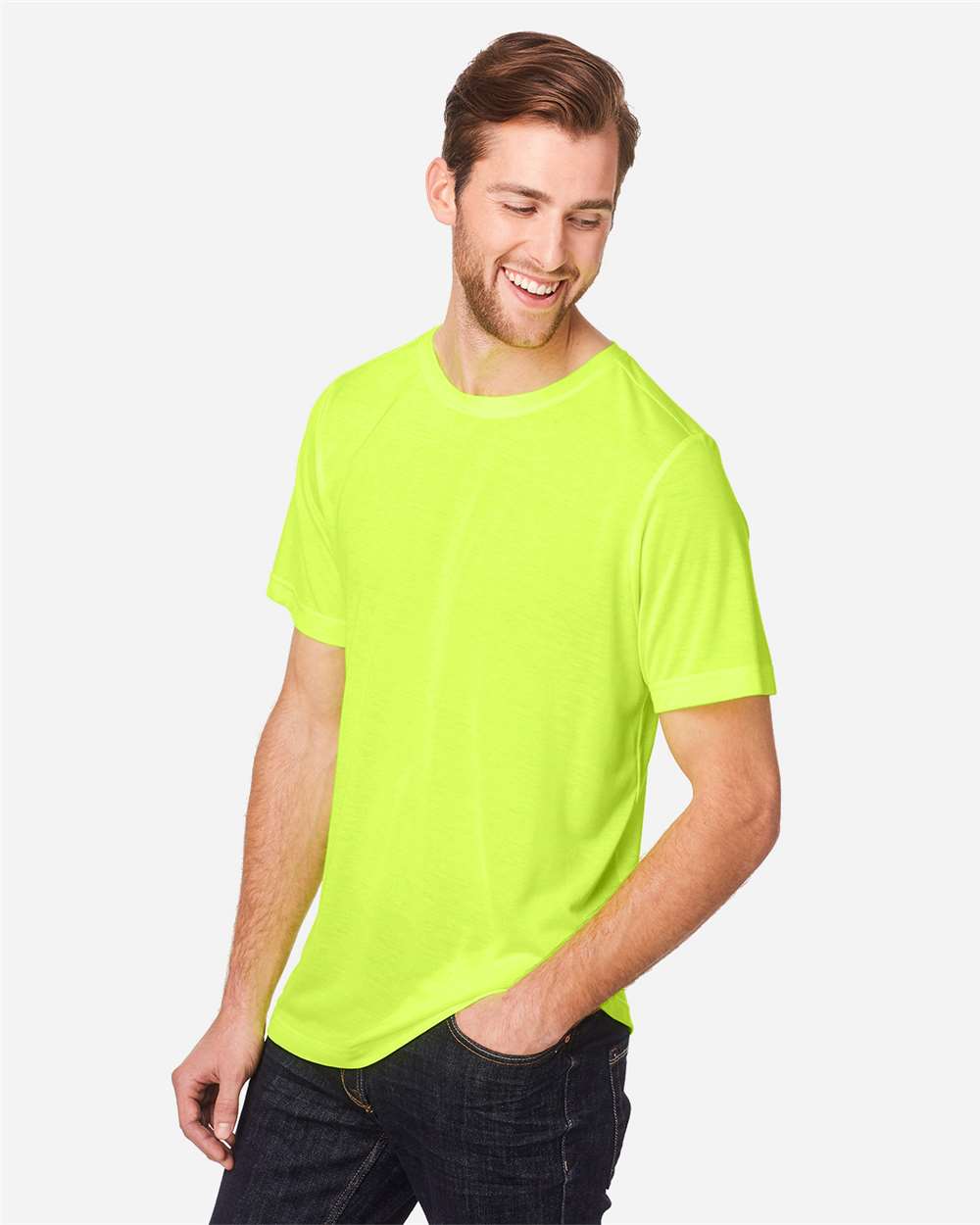 Unisex Tall Fusion ChromaSoftÃ‚â„¢ Performance T-Shirt