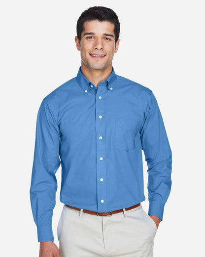 Men's Tall Crown CollectionÂ® Broadcloth Woven Dress Shirt