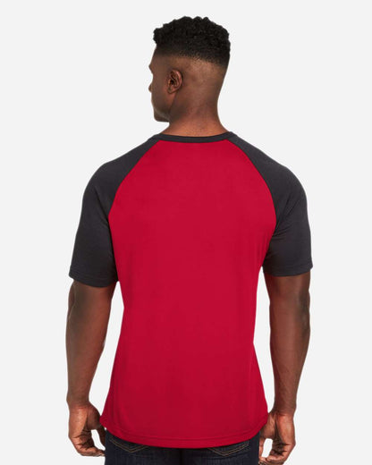 Unisex Zone Colorblock Raglan T-Shirt