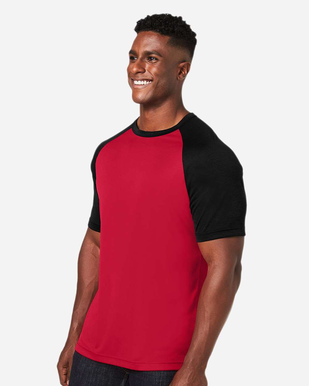 Unisex Zone Colorblock Raglan T-Shirt