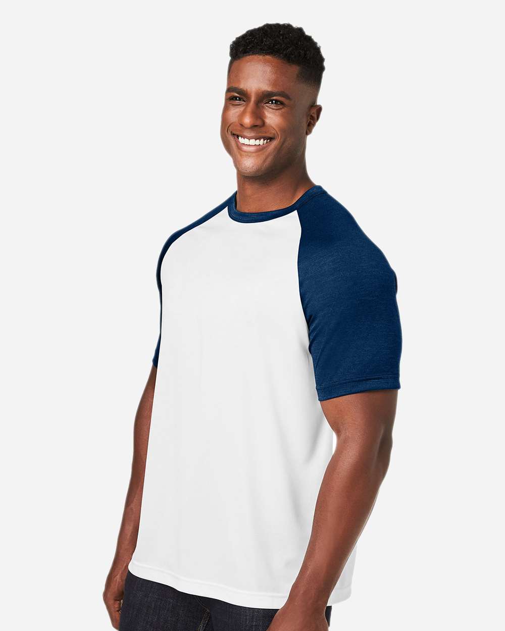 Unisex Zone Colorblock Raglan T-Shirt