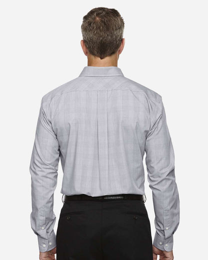 Men's Crown CollectionÂ® Glen Plaid Woven Dress Shirt