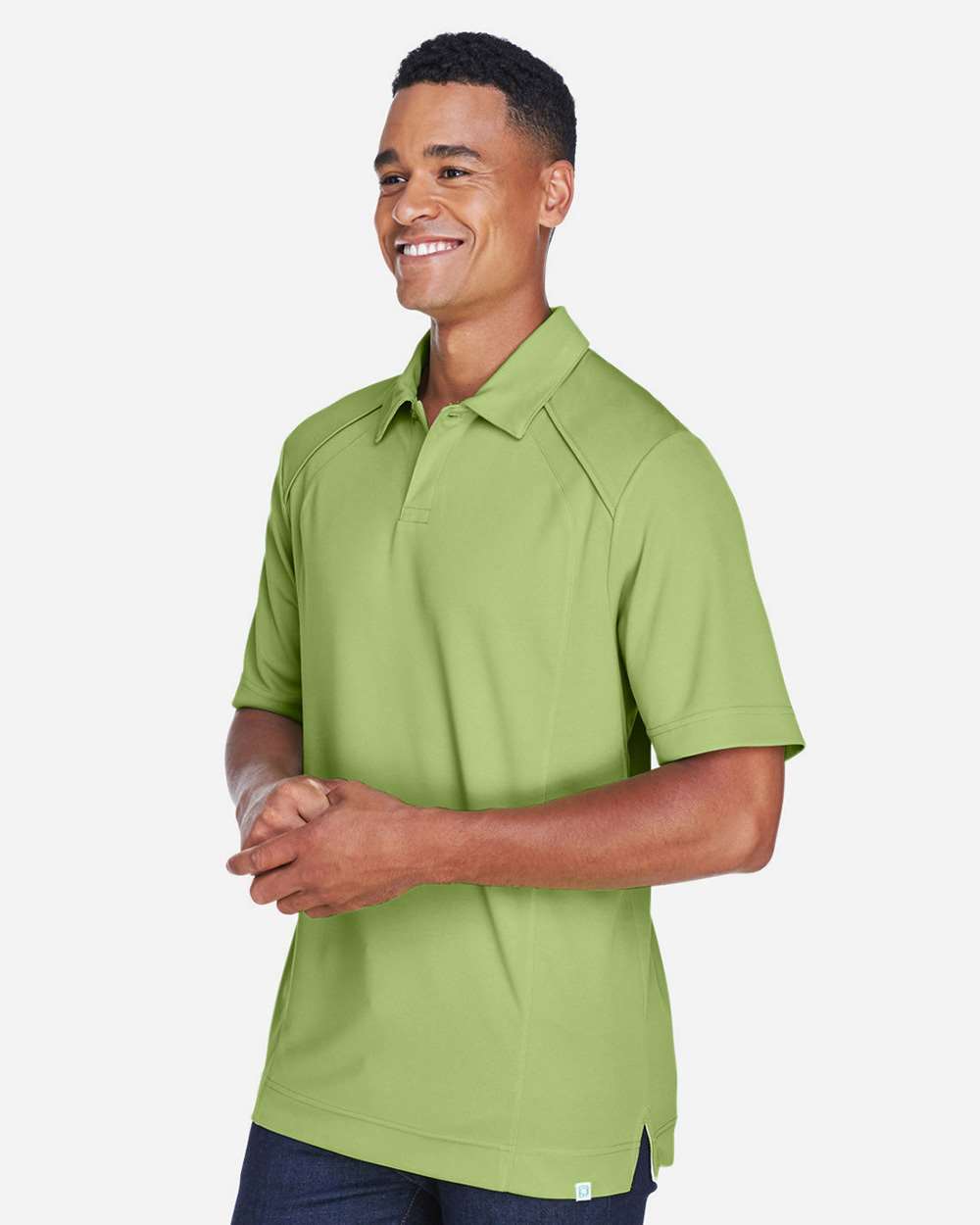 Men's Recycled Polyester Performance Pique Polo