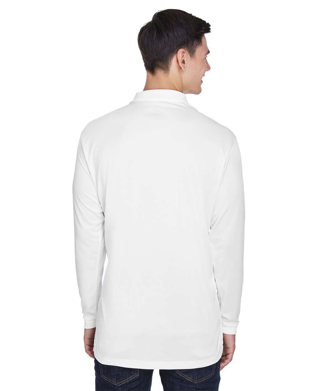 Men's Cool & Dry Sport Long Sleeve Polo