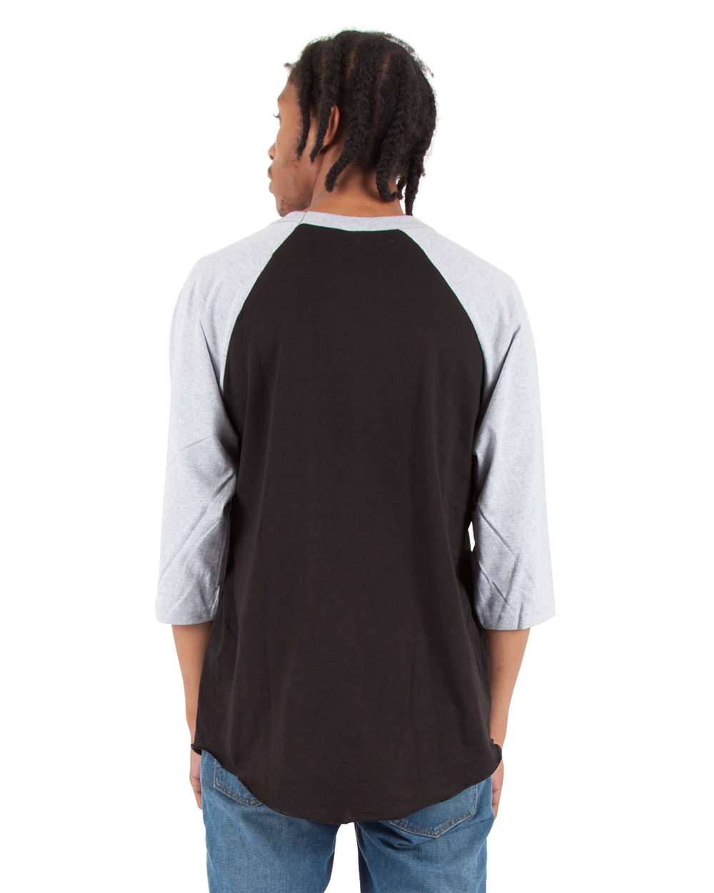 Unisex Three-Quarter Sleeve Raglan T-Shirt