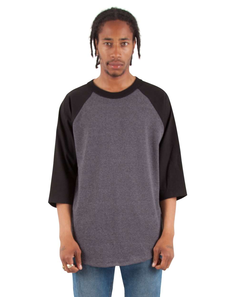 Unisex Three-Quarter Sleeve Raglan T-Shirt