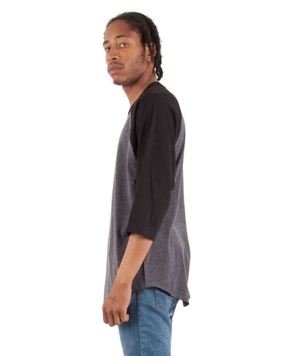 Unisex Three-Quarter Sleeve Raglan T-Shirt
