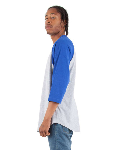 Unisex Three-Quarter Sleeve Raglan T-Shirt