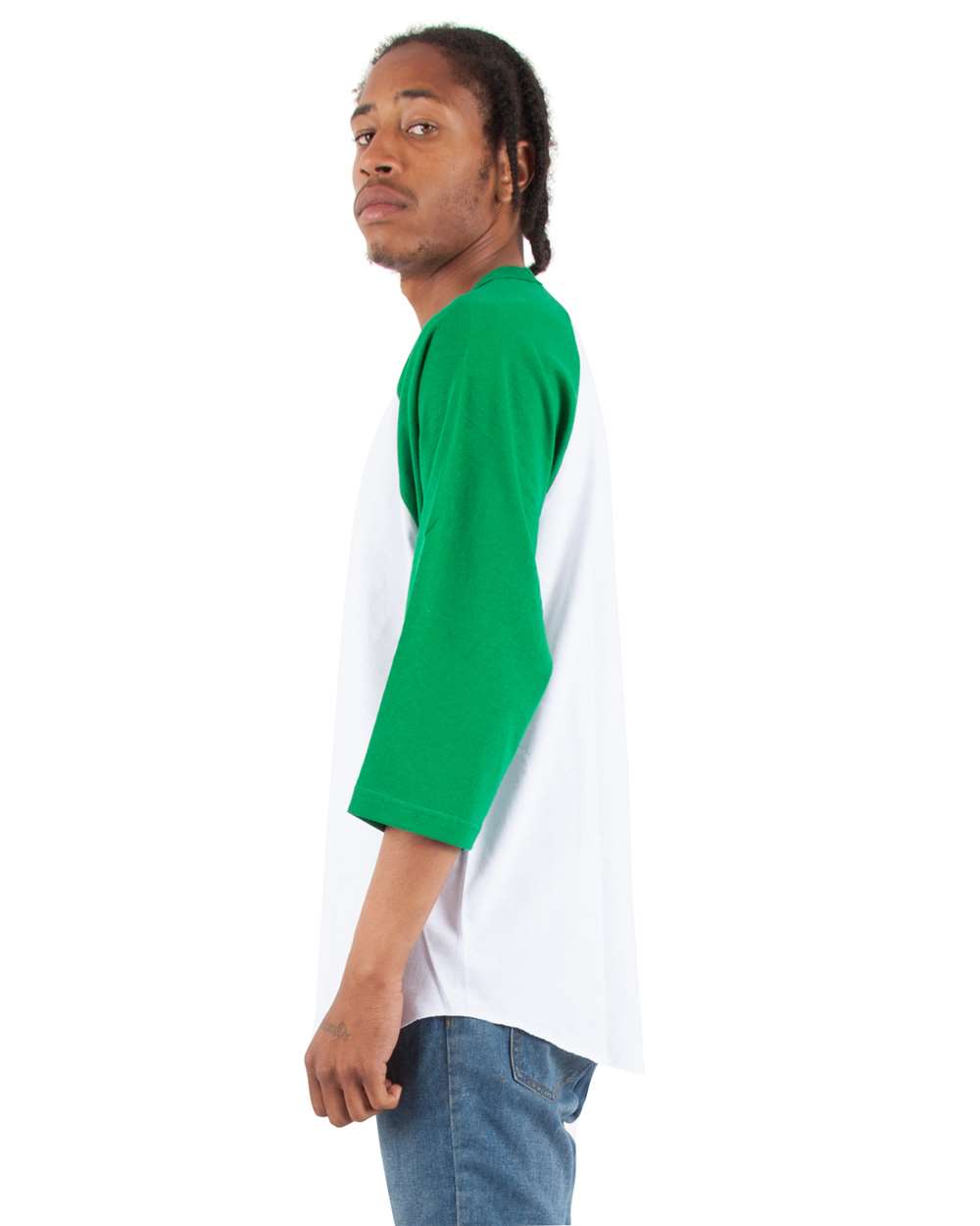 Unisex Three-Quarter Sleeve Raglan T-Shirt