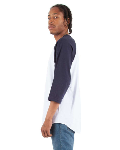 Unisex Three-Quarter Sleeve Raglan T-Shirt