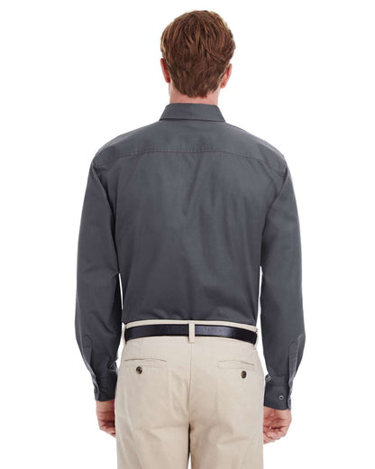 Men's Foundation Cotton Twill Dress Shirt with Teflon