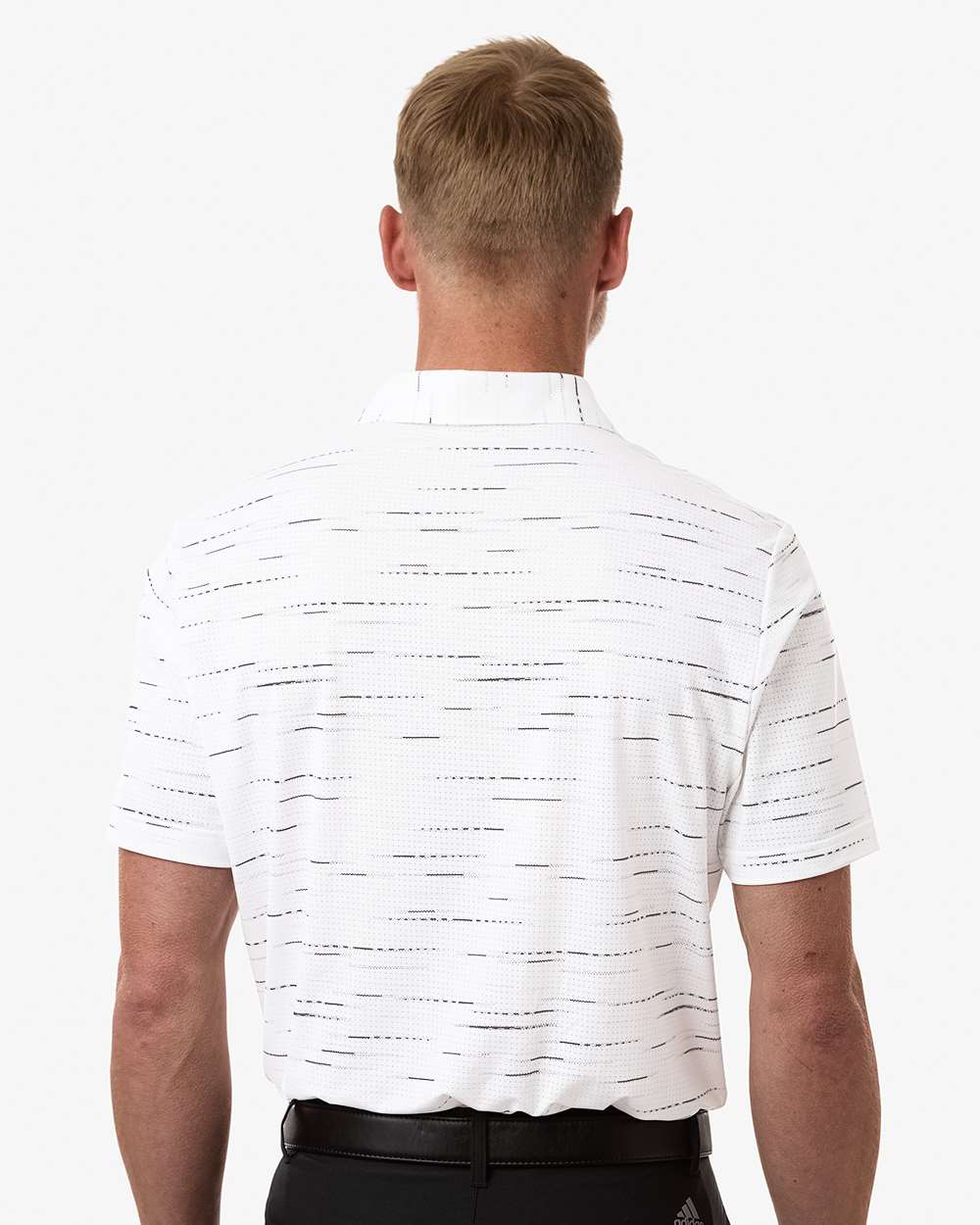 Men's Ultimate365 Mesh Glimmer Print Polo