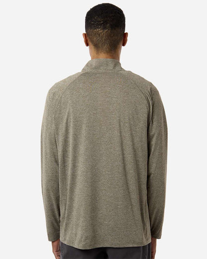 Men's Airweight Heather Quarter-Zip Pullover