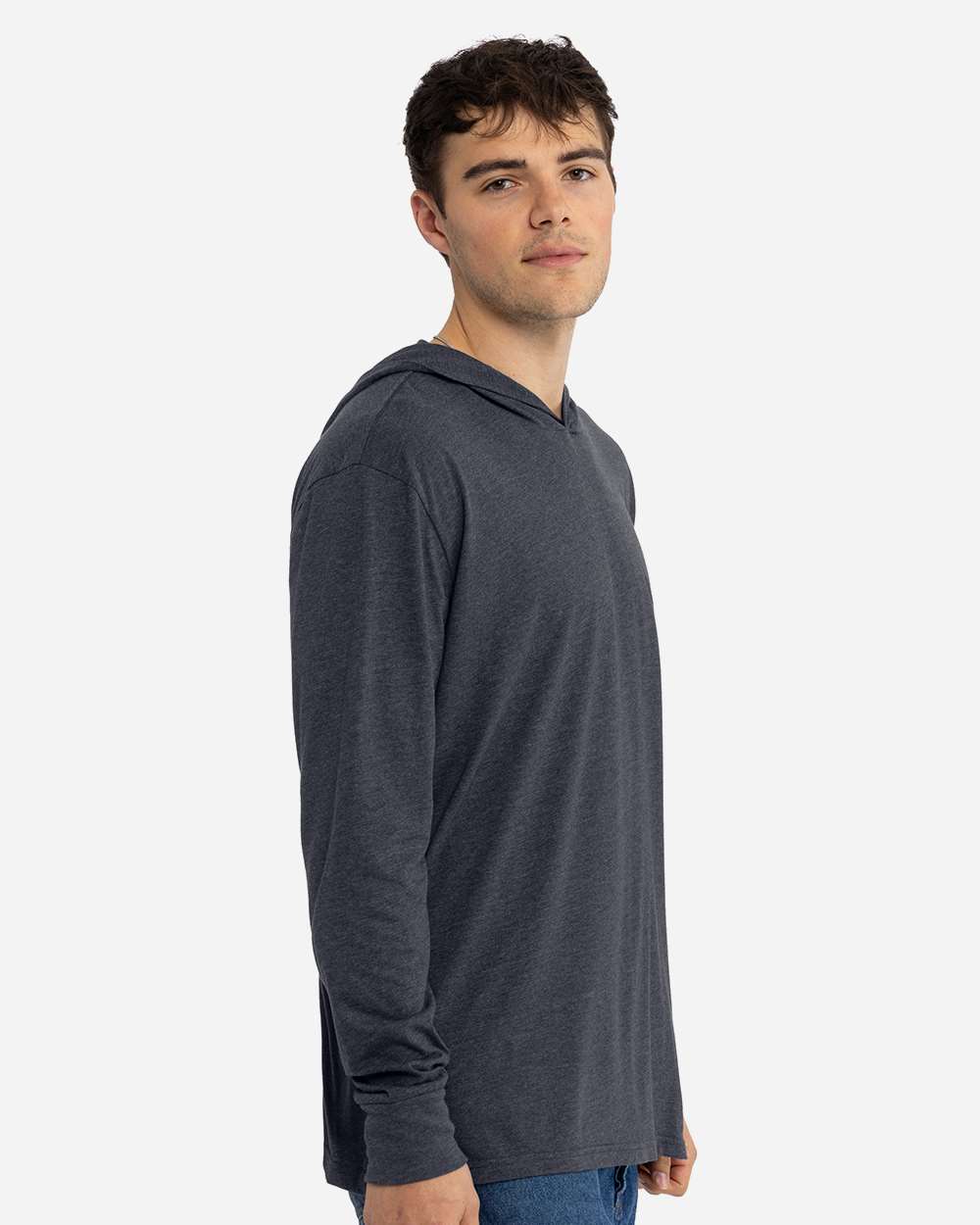 Unisex CVC Hoodie Long Sleeve T-Shirt