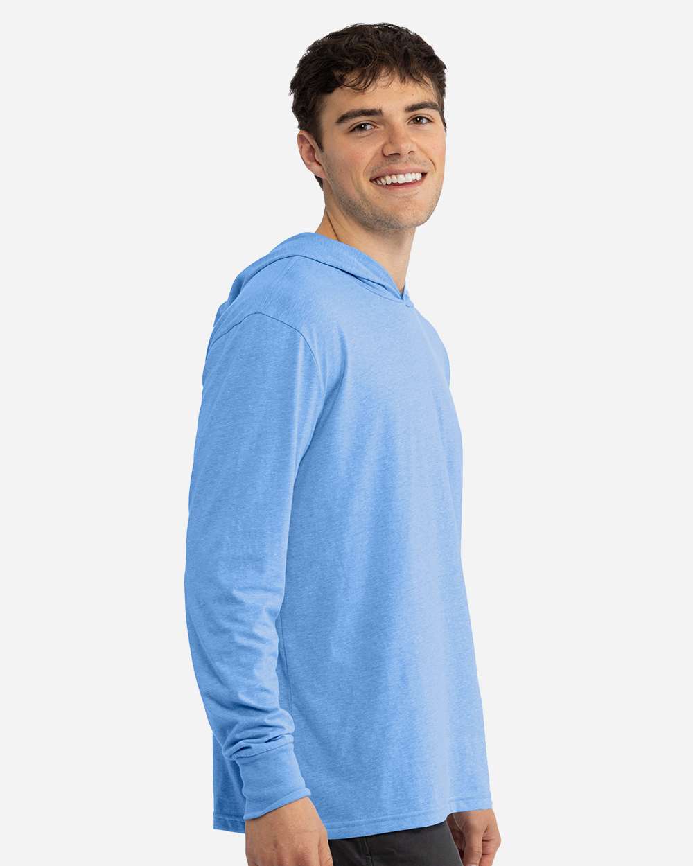 Unisex CVC Hoodie Long Sleeve T-Shirt