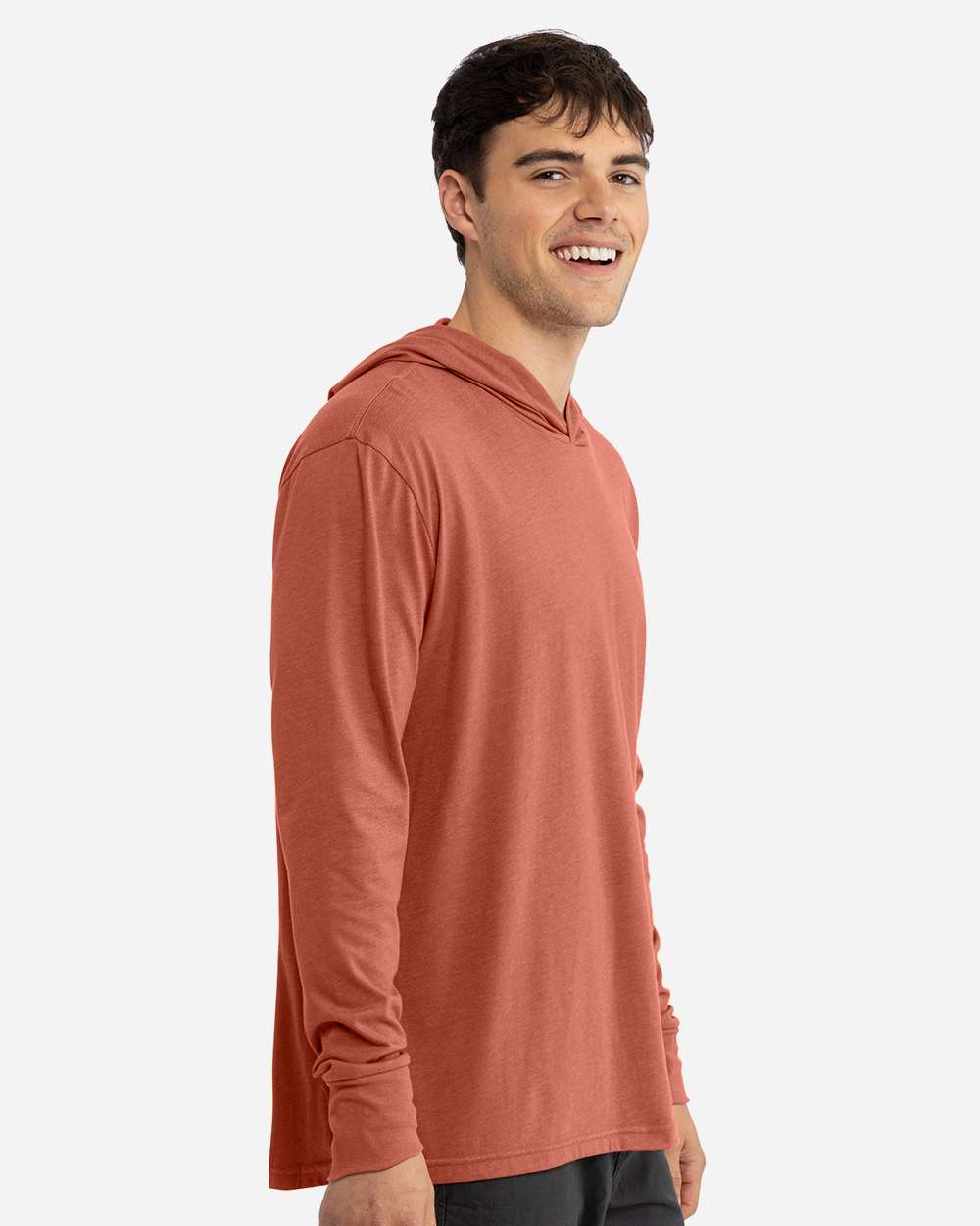 Unisex CVC Hoodie Long Sleeve T-Shirt