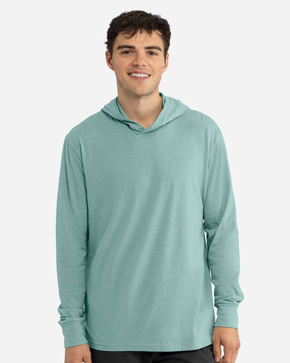 Unisex CVC Hoodie Long Sleeve T-Shirt